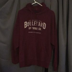 Boulevard Brewing Co men’s medium hoodie